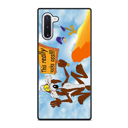 ROAD RUNNER LOONEY TUNES QUOTE Samsung Galaxy Note 10 Case Cover