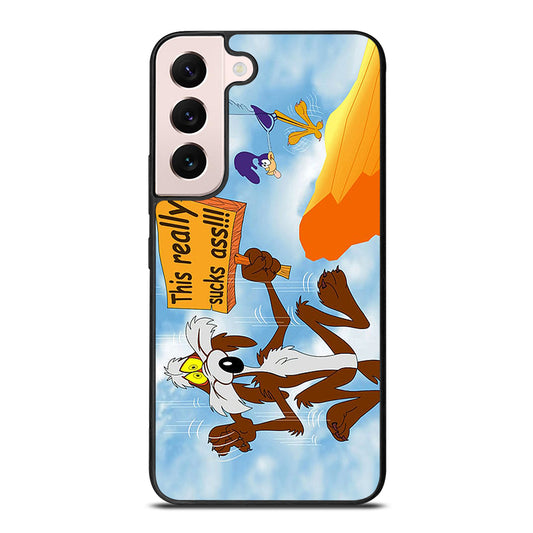 ROAD RUNNER LOONEY TUNES QUOTE Samsung Galaxy S22 Plus Case Cover