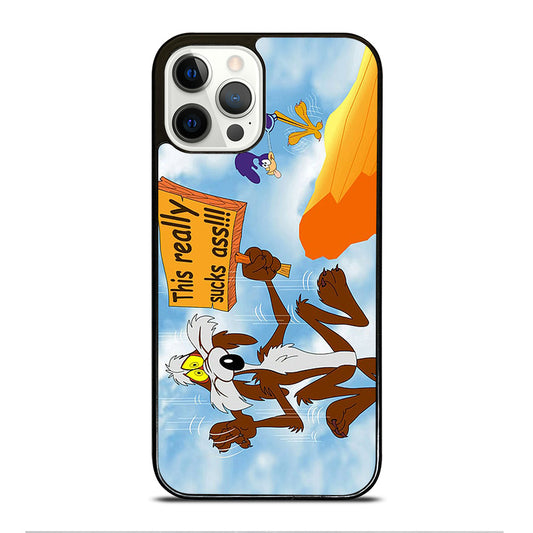 ROAD RUNNER LOONEY TUNES QUOTE iPhone 12 Pro Case Cover