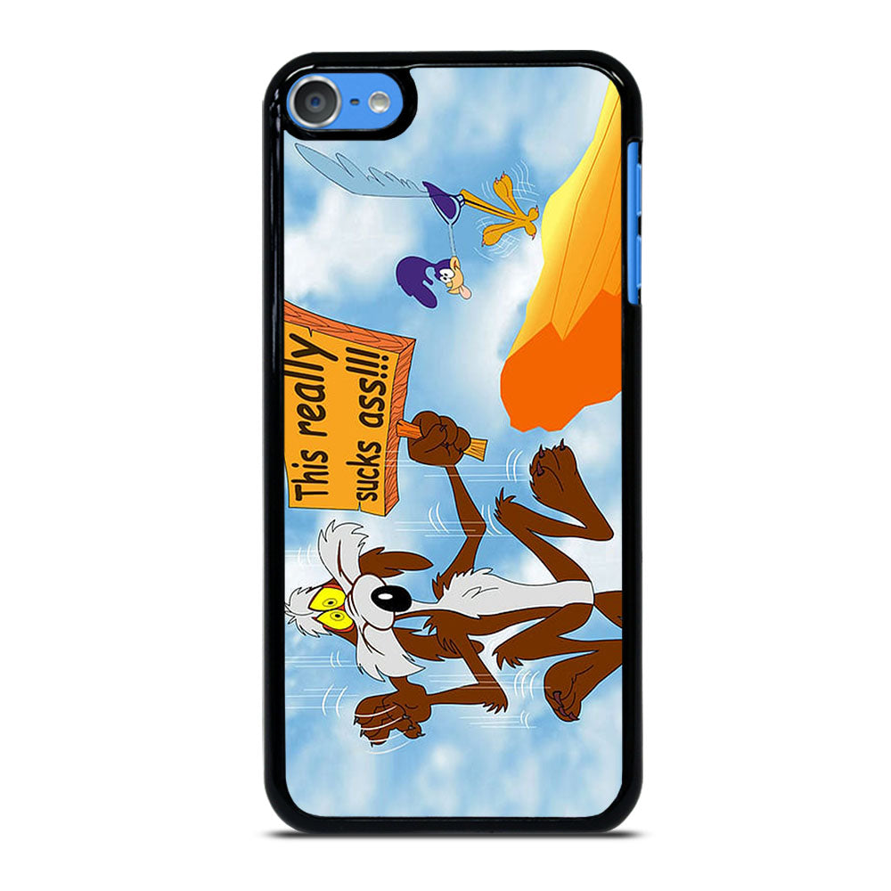 ROAD RUNNER LOONEY TUNES QUOTE iPod Touch 7 Case Cover