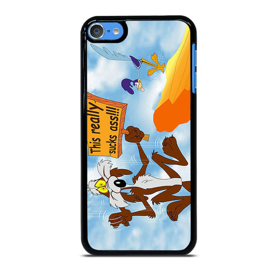 ROAD RUNNER LOONEY TUNES QUOTE iPod Touch 7 Case Cover