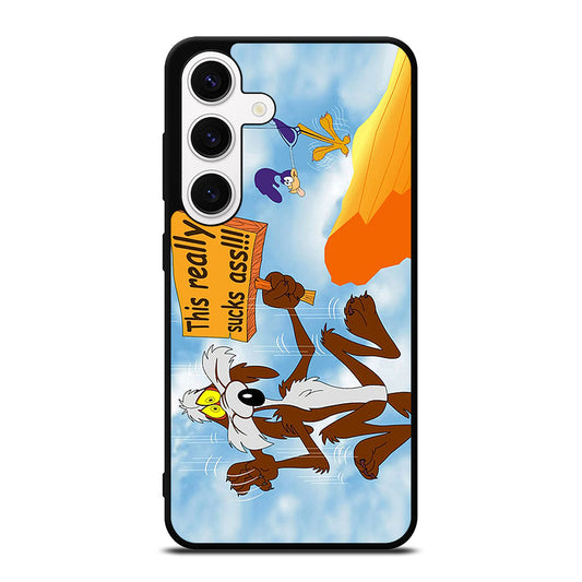 ROAD RUNNER LOONEY TUNES QUOTE Samsung Galaxy S24 Case Cover