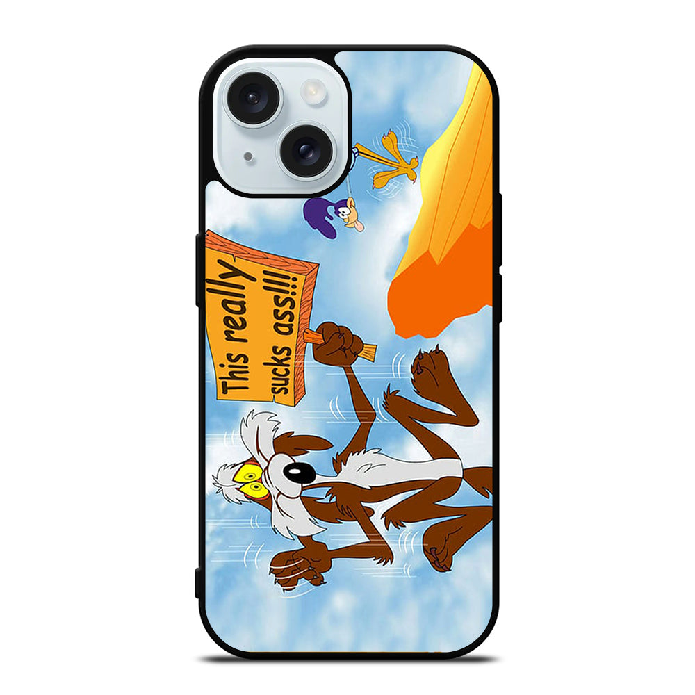 ROAD RUNNER LOONEY TUNES QUOTE iPhone 15 Case Cover