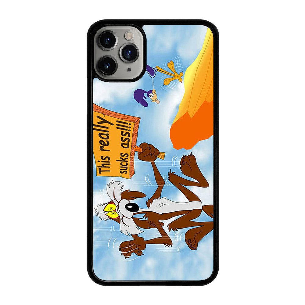 ROAD RUNNER LOONEY TUNES QUOTE iPhone 11 Pro Max Case Cover