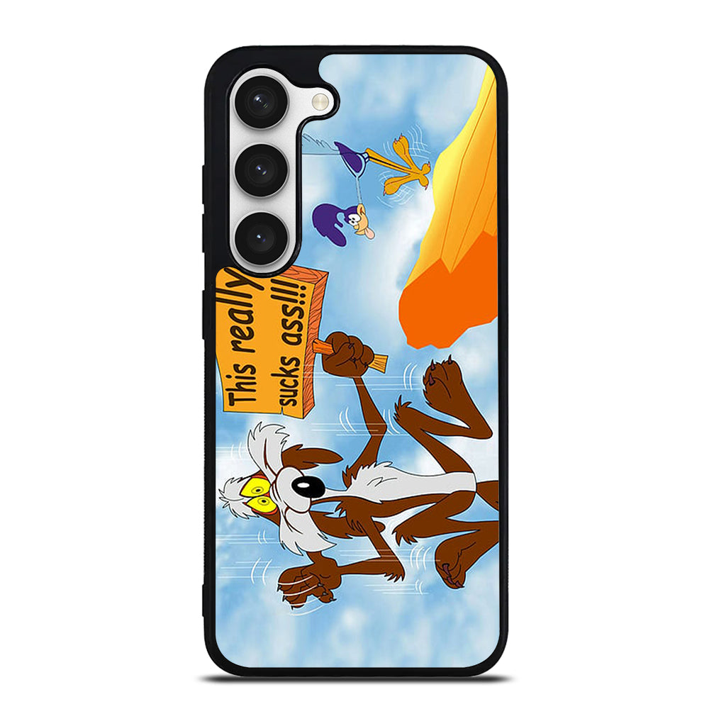 ROAD RUNNER LOONEY TUNES QUOTE Samsung Galaxy S23 Case Cover