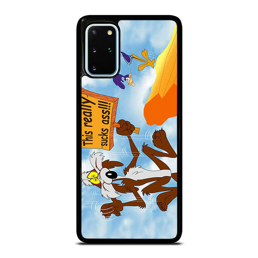 ROAD RUNNER LOONEY TUNES QUOTE Samsung Galaxy S20 Plus Case Cover
