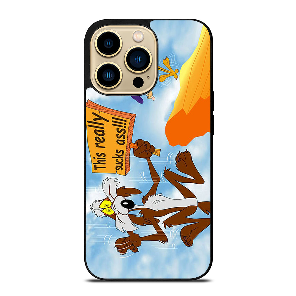 ROAD RUNNER LOONEY TUNES QUOTE iPhone 14 Pro Max Case Cover