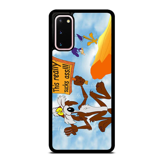 ROAD RUNNER LOONEY TUNES QUOTE Samsung Galaxy S20 Case Cover