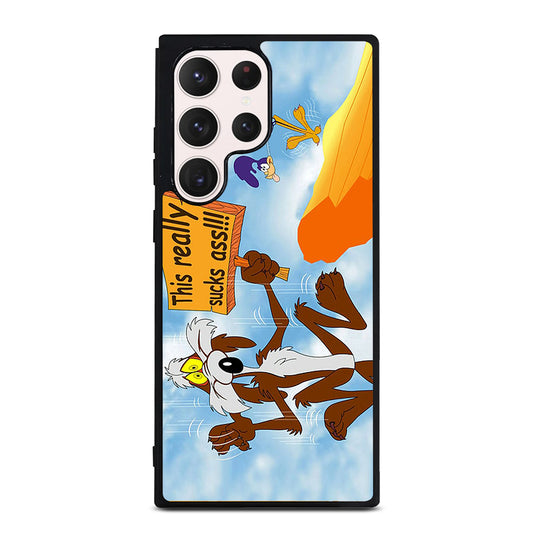 ROAD RUNNER LOONEY TUNES QUOTE Samsung Galaxy S23 Ultra Case Cover