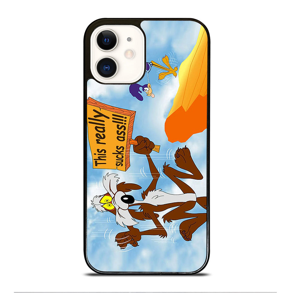 ROAD RUNNER LOONEY TUNES QUOTE iPhone 12 Case Cover