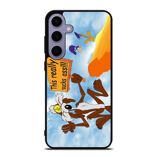 ROAD RUNNER LOONEY TUNES QUOTE Samsung Galaxy S24 Plus Case Cover