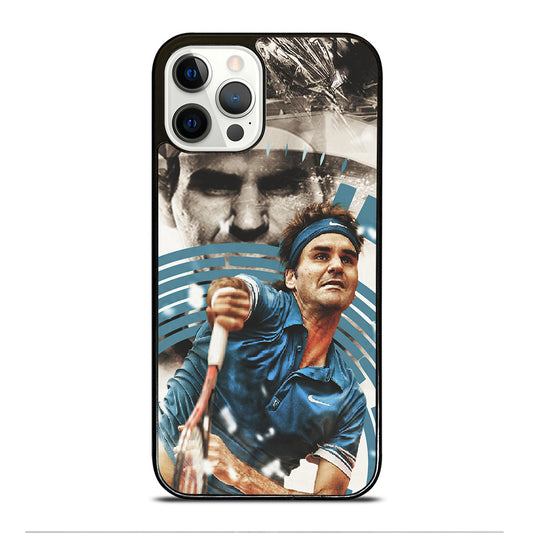 ROGER FEDERER TENNIS iPhone 12 Pro Case Cover