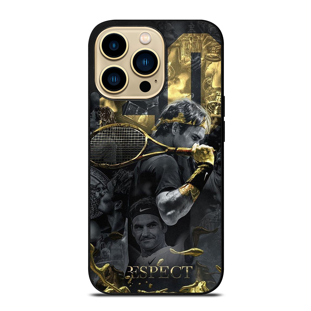 ROGER FEDERER TENNIS 2 iPhone 14 Pro Max Case Cover