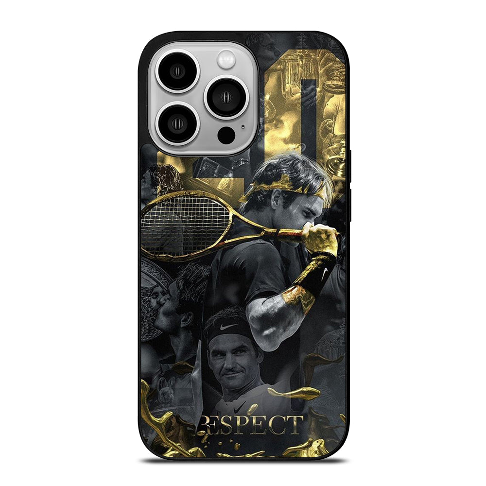 ROGER FEDERER TENNIS 2 iPhone 14 Pro Case Cover