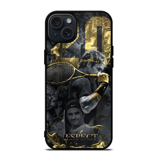 ROGER FEDERER TENNIS 2 iPhone 15 Plus Case Cover