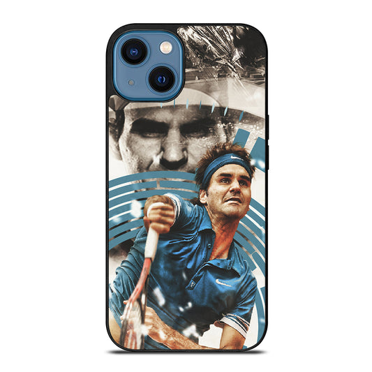 ROGER FEDERER TENNIS iPhone 14 Case Cover