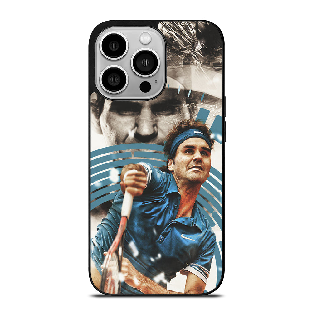 ROGER FEDERER TENNIS iPhone 14 Pro Case Cover