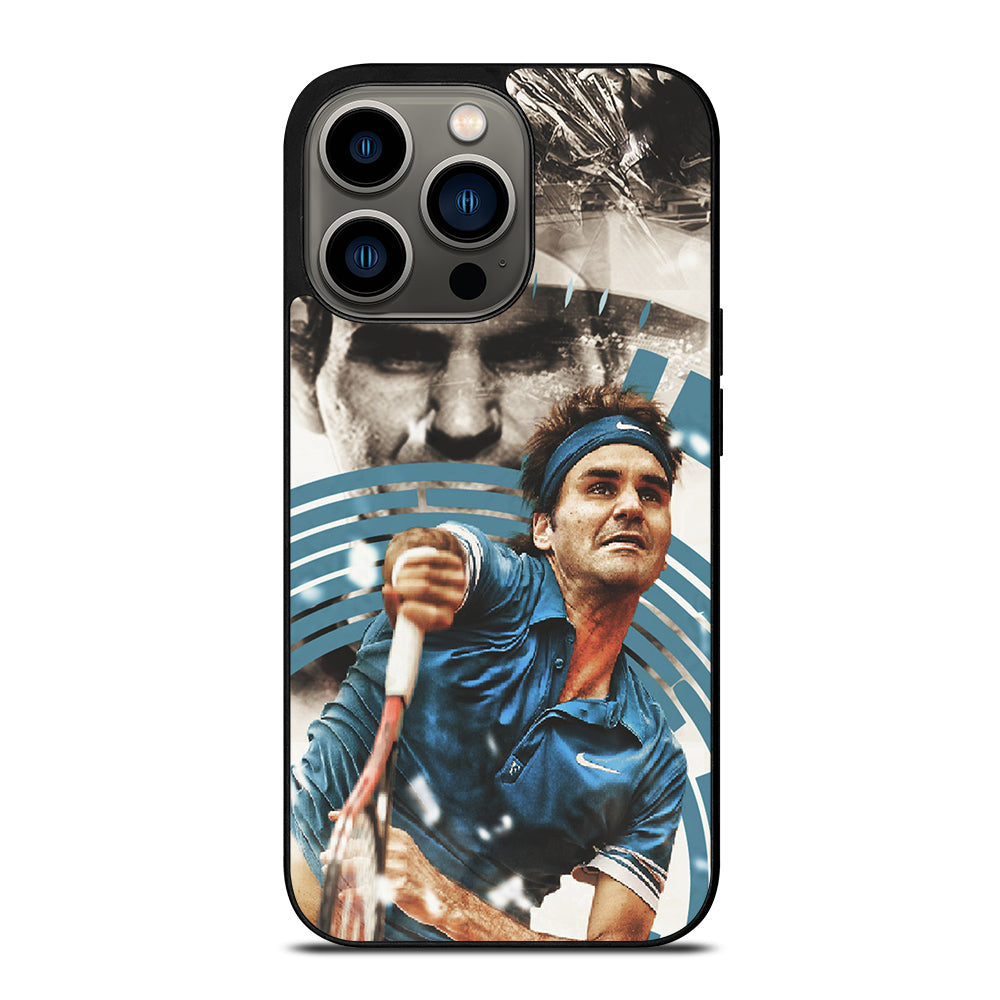 ROGER FEDERER TENNIS iPhone 13 Pro Case Cover