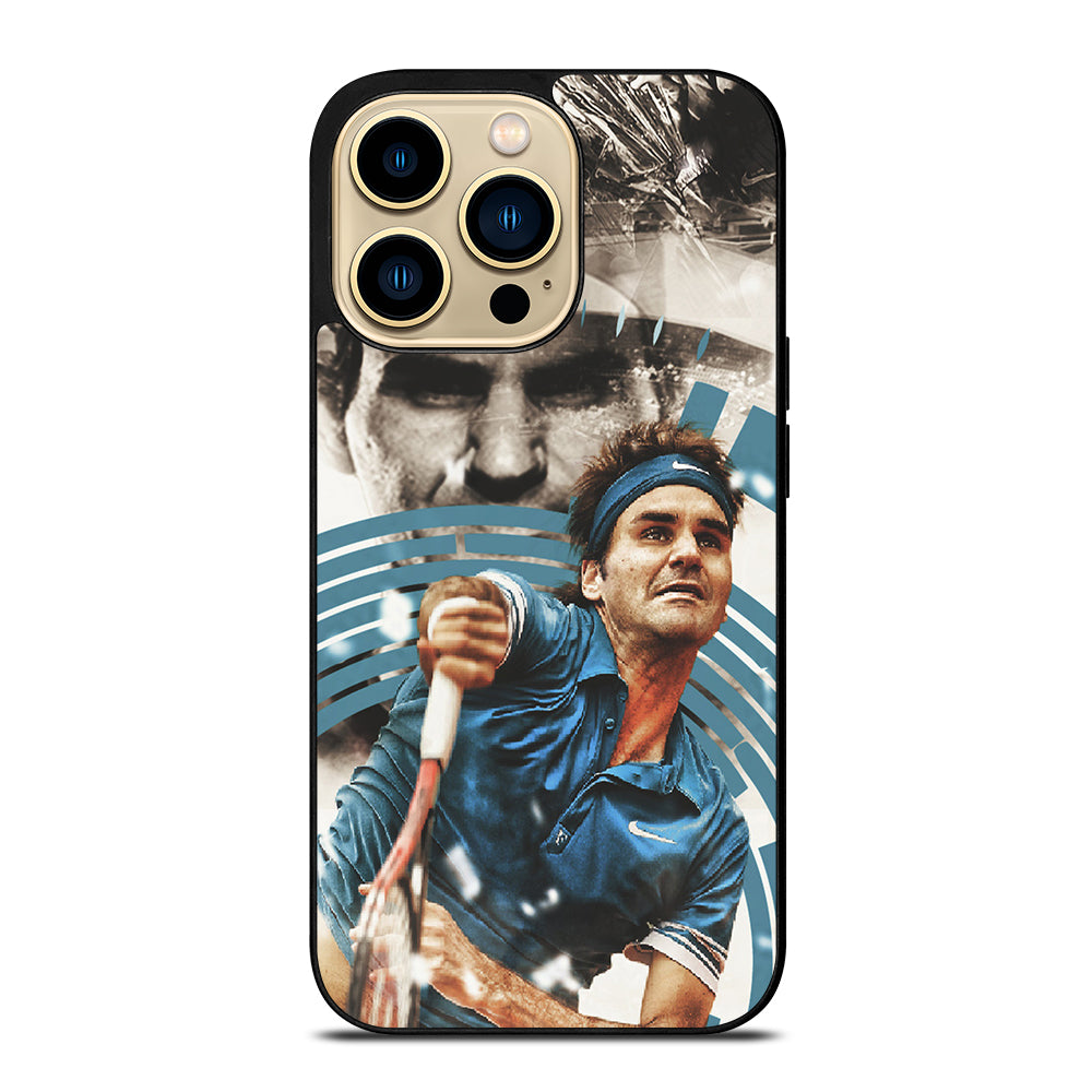 ROGER FEDERER TENNIS iPhone 14 Pro Max Case Cover