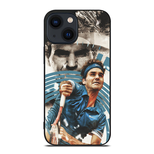 ROGER FEDERER TENNIS iPhone 14 Plus Case Cover