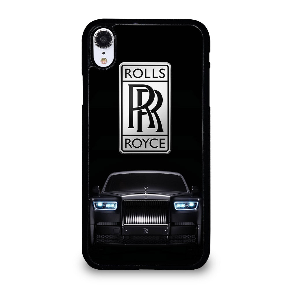 ROLLS ROYCE BLACK CAR iPhone XR Case Cover