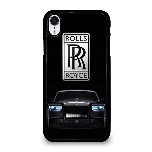 ROLLS ROYCE BLACK CAR iPhone XR Case Cover