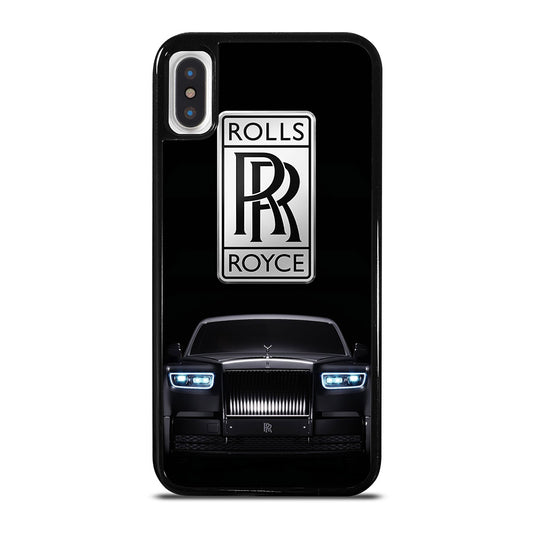 ROLLS ROYCE BLACK CAR iPhone X / XS Case Cover