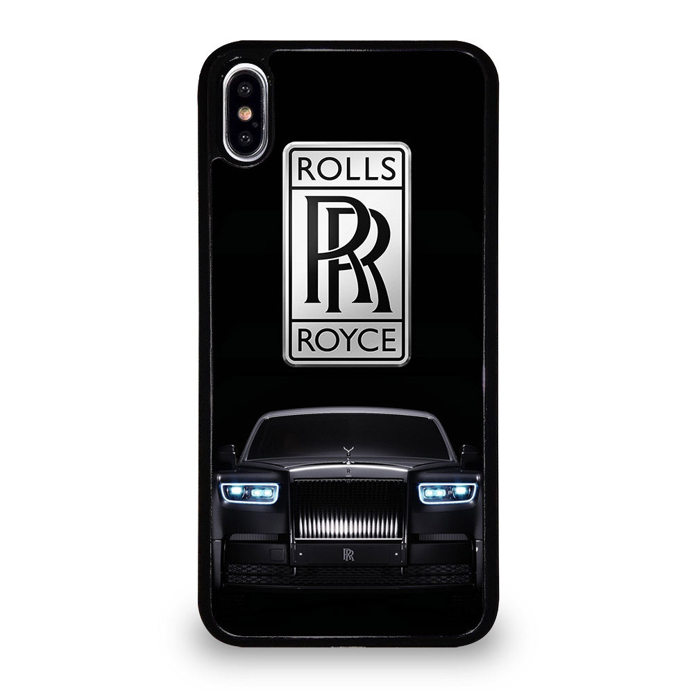 ROLLS ROYCE BLACK CAR iPhone XS Max Case Cover