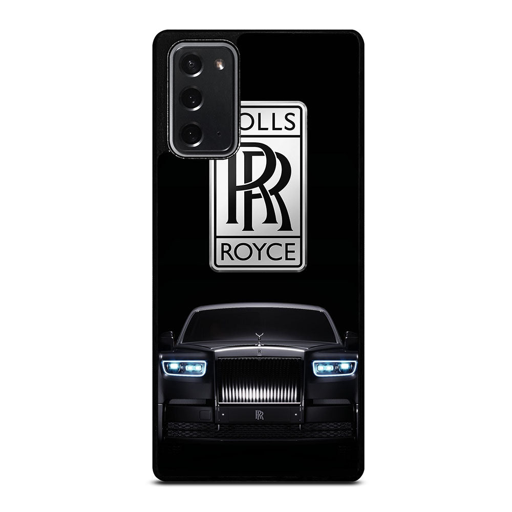 ROLLS ROYCE BLACK CAR Samsung Galaxy Note 20 Case Cover