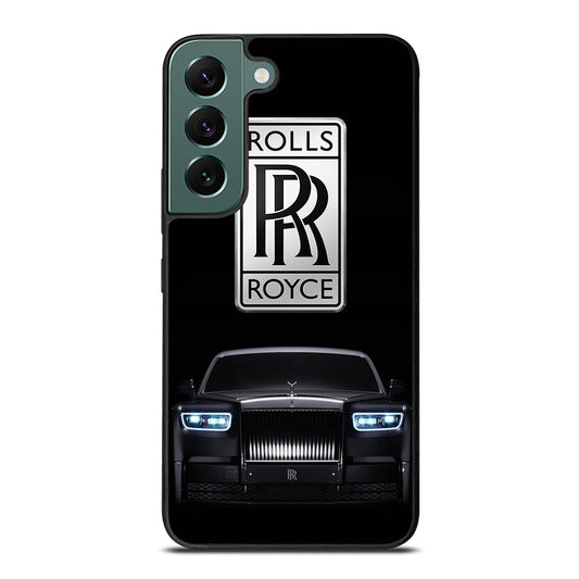 ROLLS ROYCE BLACK CAR Samsung Galaxy S22 Case Cover