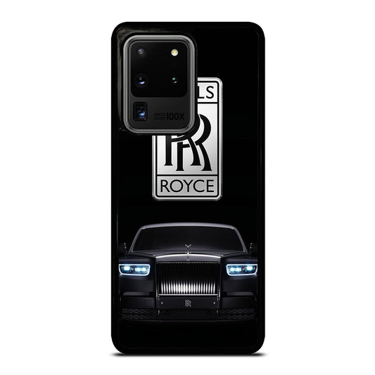 ROLLS ROYCE BLACK CAR Samsung Galaxy S20 Ultra Case Cover