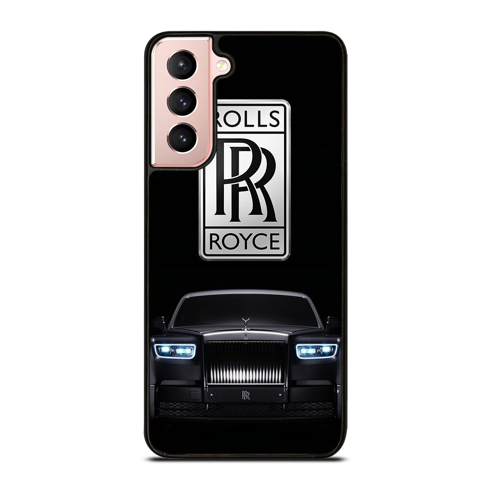 ROLLS ROYCE BLACK CAR Samsung Galaxy S21 Case Cover