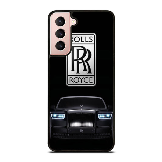 ROLLS ROYCE BLACK CAR Samsung Galaxy S21 Case Cover