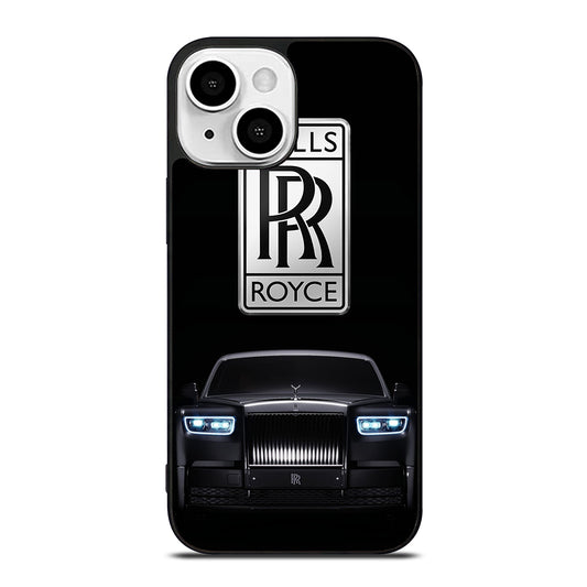 ROLLS ROYCE BLACK CAR iPhone 13 Mini Case Cover