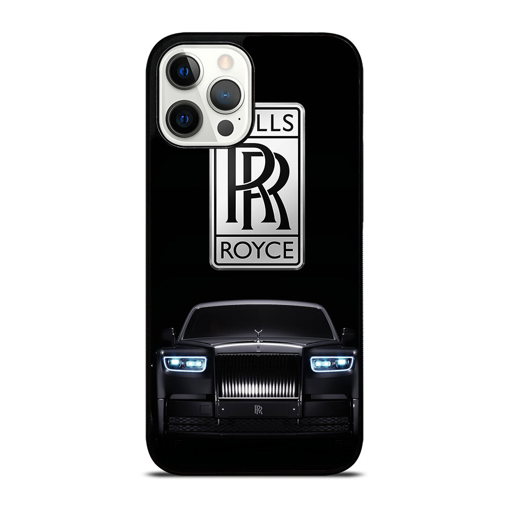 ROLLS ROYCE BLACK CAR iPhone 12 Pro Max Case Cover