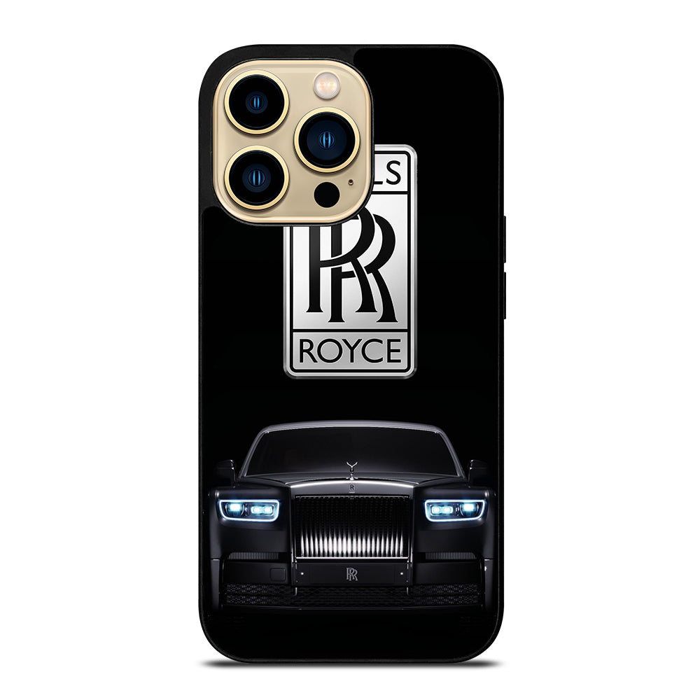 ROLLS ROYCE BLACK CAR iPhone 14 Pro Max Case Cover