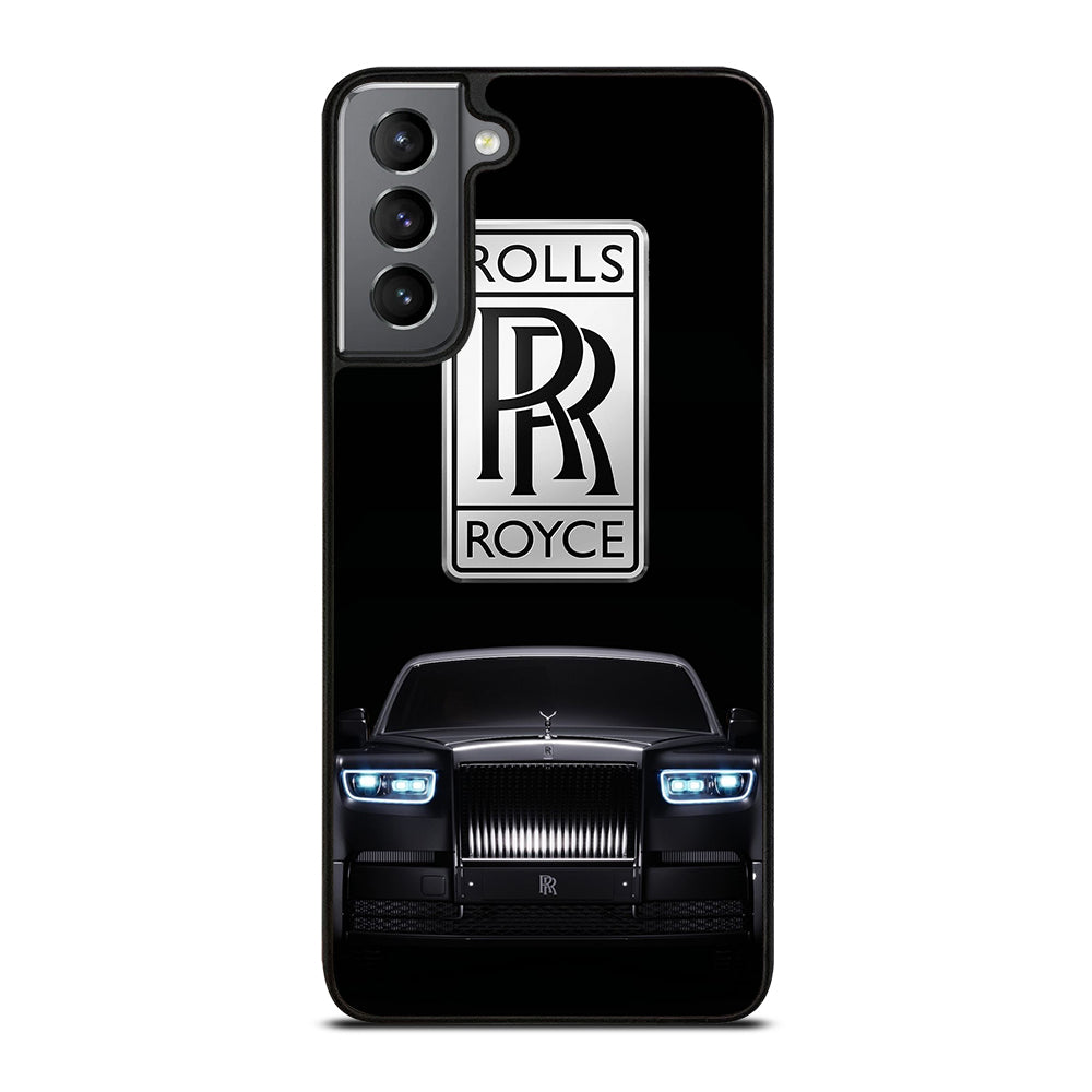 ROLLS ROYCE BLACK CAR Samsung Galaxy S21 Plus Case Cover