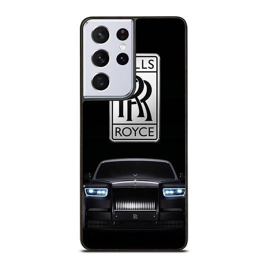 ROLLS ROYCE BLACK CAR Samsung Galaxy S21 Ultra Case Cover
