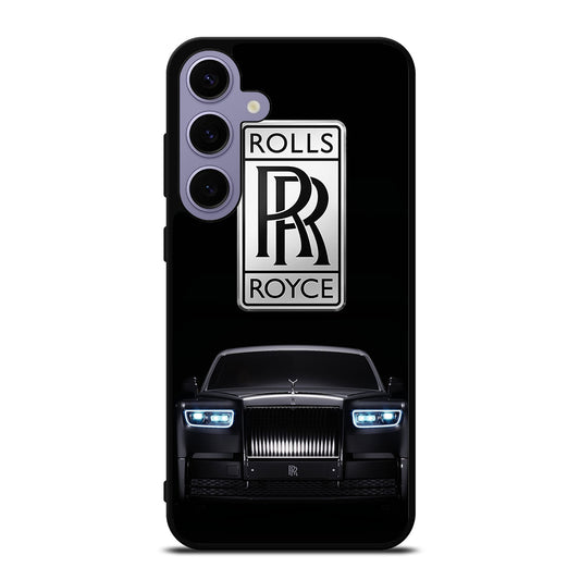 ROLLS ROYCE BLACK CAR Samsung Galaxy S24 Plus Case Cover