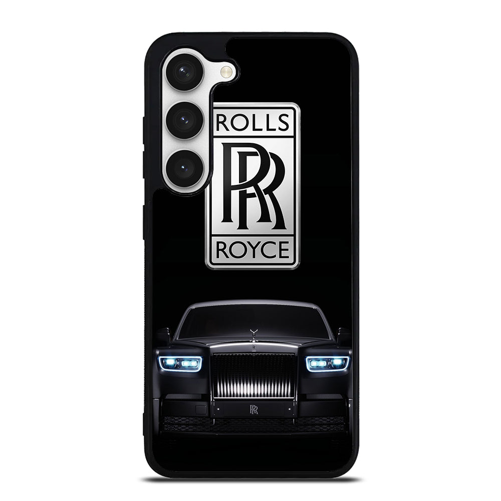 ROLLS ROYCE BLACK CAR Samsung Galaxy S23 Case Cover