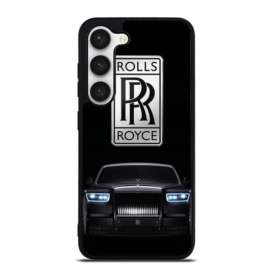 ROLLS ROYCE BLACK CAR Samsung Galaxy S23 Case Cover
