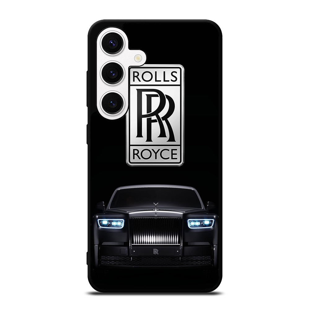 ROLLS ROYCE BLACK CAR Samsung Galaxy S24 Case Cover