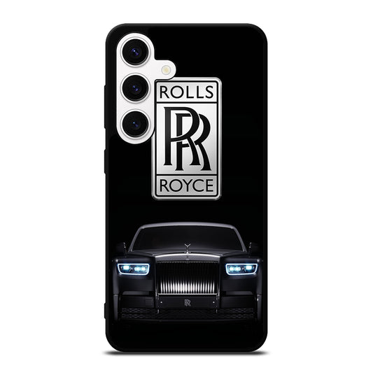 ROLLS ROYCE BLACK CAR Samsung Galaxy S24 Case Cover