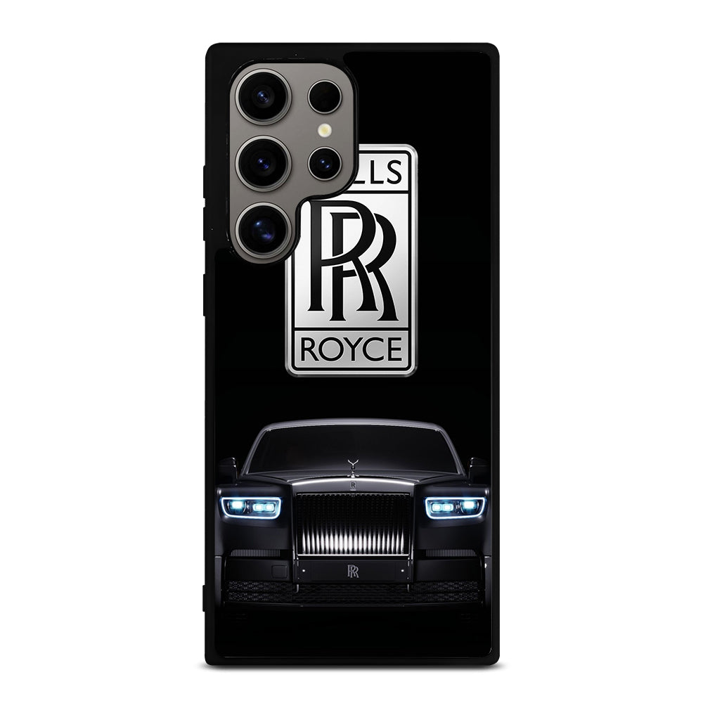 ROLLS ROYCE BLACK CAR Samsung Galaxy S24 Ultra Case Cover