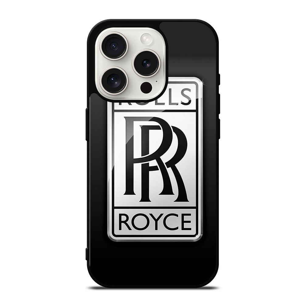 ROLLS ROYCE CAR EMBLEM iPhone 15 Pro Case Cover