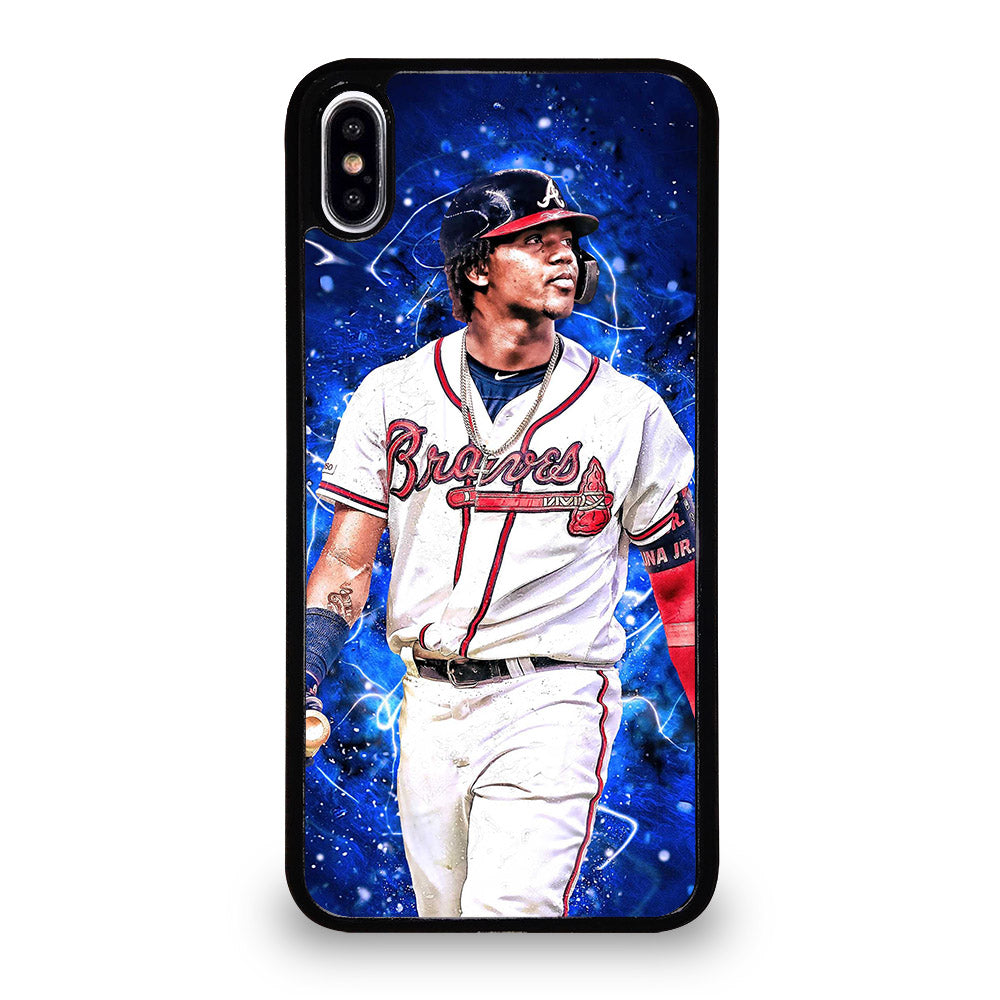 RONALD ACUNA JR ATLANTA BRAVES BASEBALL iPhone XS Max Case Cover