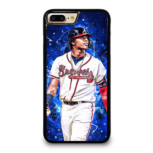 RONALD ACUNA JR ATLANTA BRAVES BASEBALL iPhone 7 / 8 Plus Case Cover