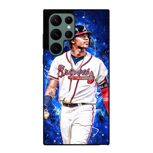 RONALD ACUNA JR ATLANTA BRAVES BASEBALL Samsung Galaxy S22 Ultra Case Cover