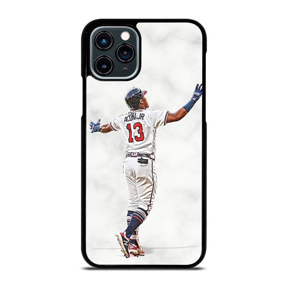 RONALD ACUNA JR ATLANTA BRAVES MARBLE iPhone 11 Pro Case Cover