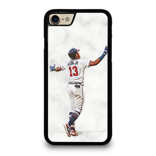 RONALD ACUNA JR ATLANTA BRAVES MARBLE iPhone 7 / 8 Case Cover